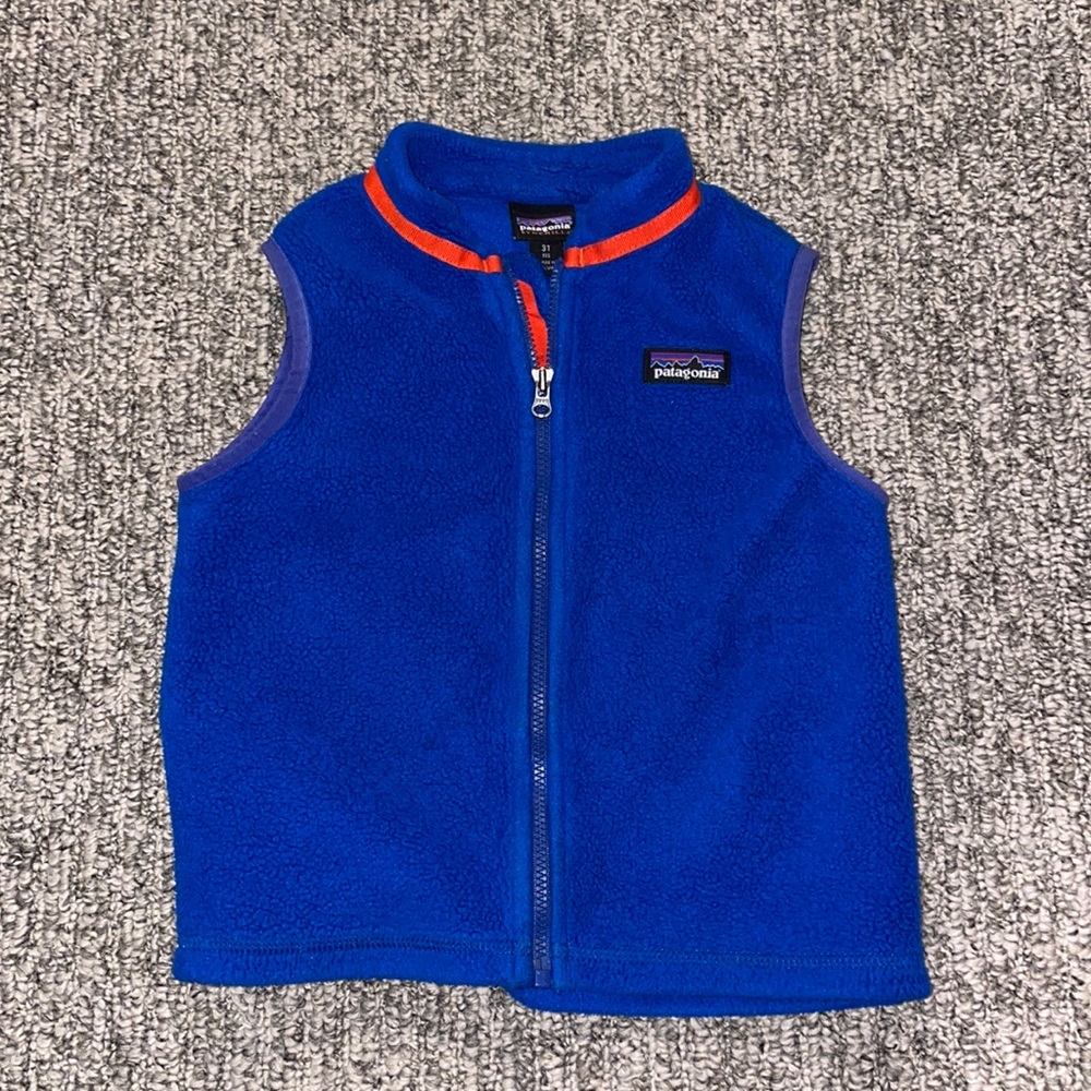 Baby synchilla fleece vest